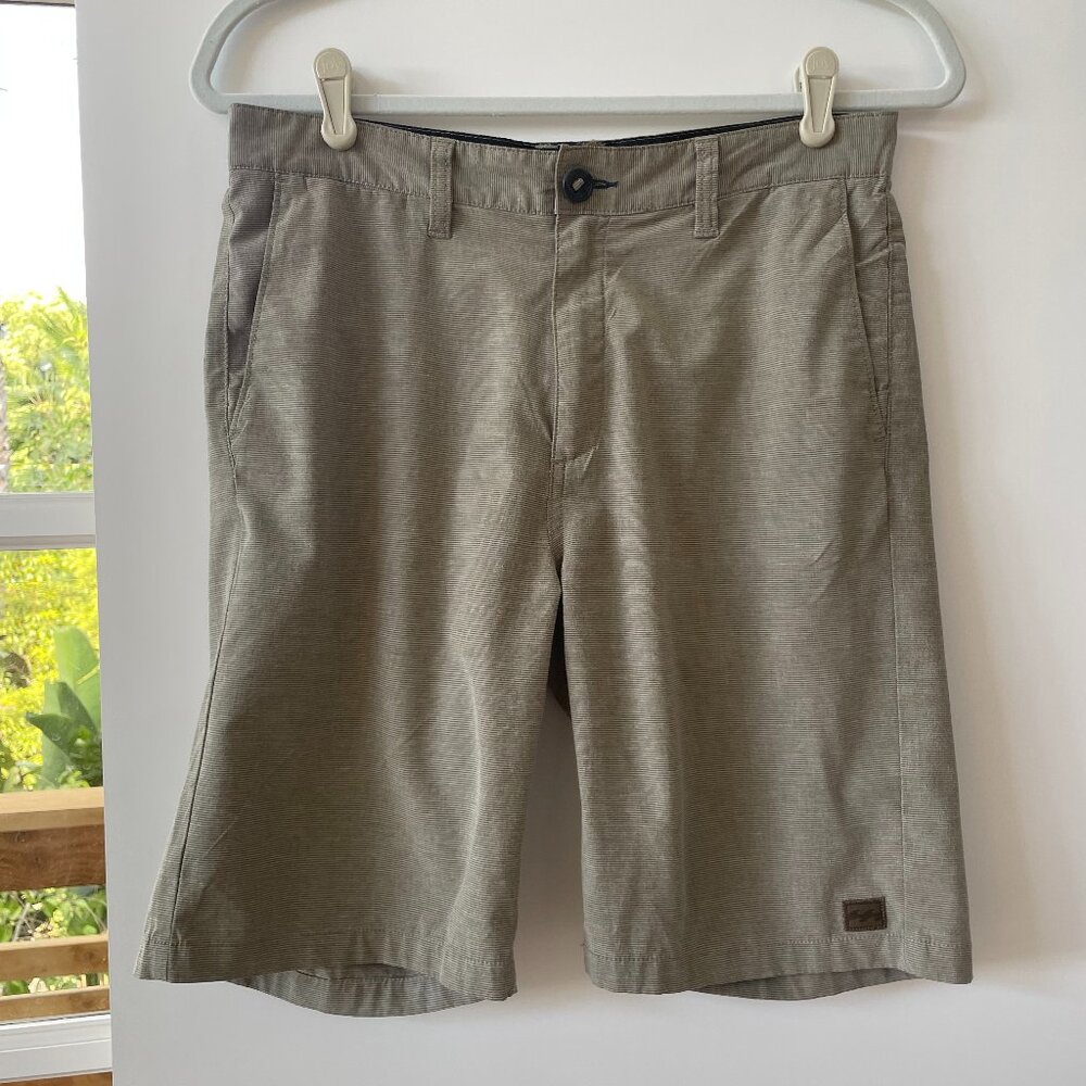Billabong Recycler Stretch Crossfire Submersibles Shorts in Brown, Size 29